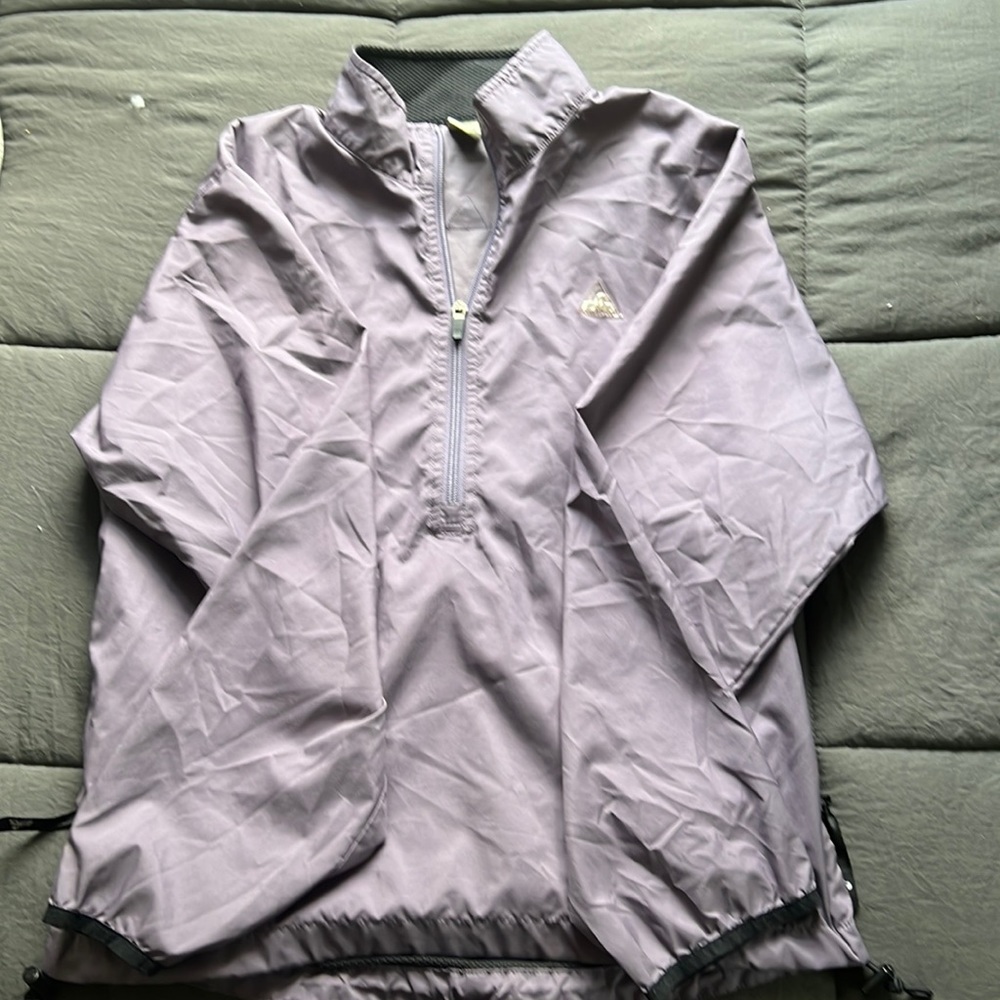 EMS purple quarter zip jacket (women’s s)